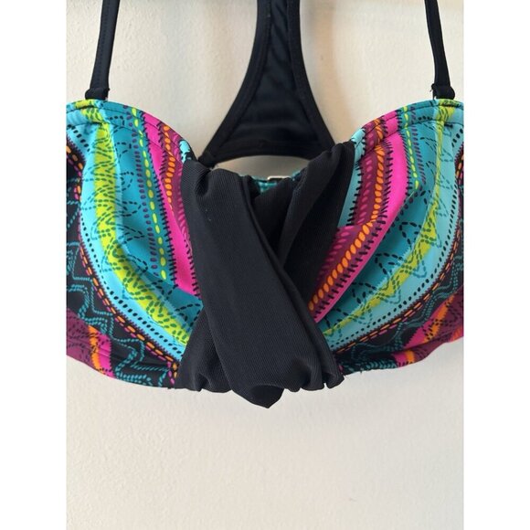 NWT Athleta Womens Size 36B/C Samba Racerback Bikini Swim Top Wired - Picture 2 of 6